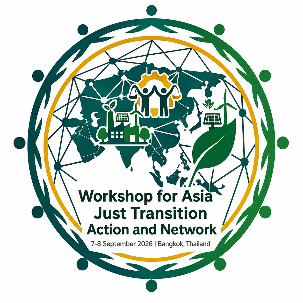 Workshop for Asia Just Transition Action and Network logo